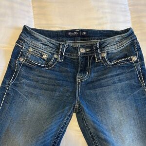 Miss Me Women's Dark Blue Boot Cut Jeans